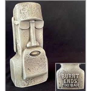 Tiki Farm Moai Tiki Mug Burnt Ends Dr BBQ Bar St Pete PERMENATLY CLOSED